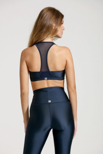 Top Carmen Blue Back WeFit